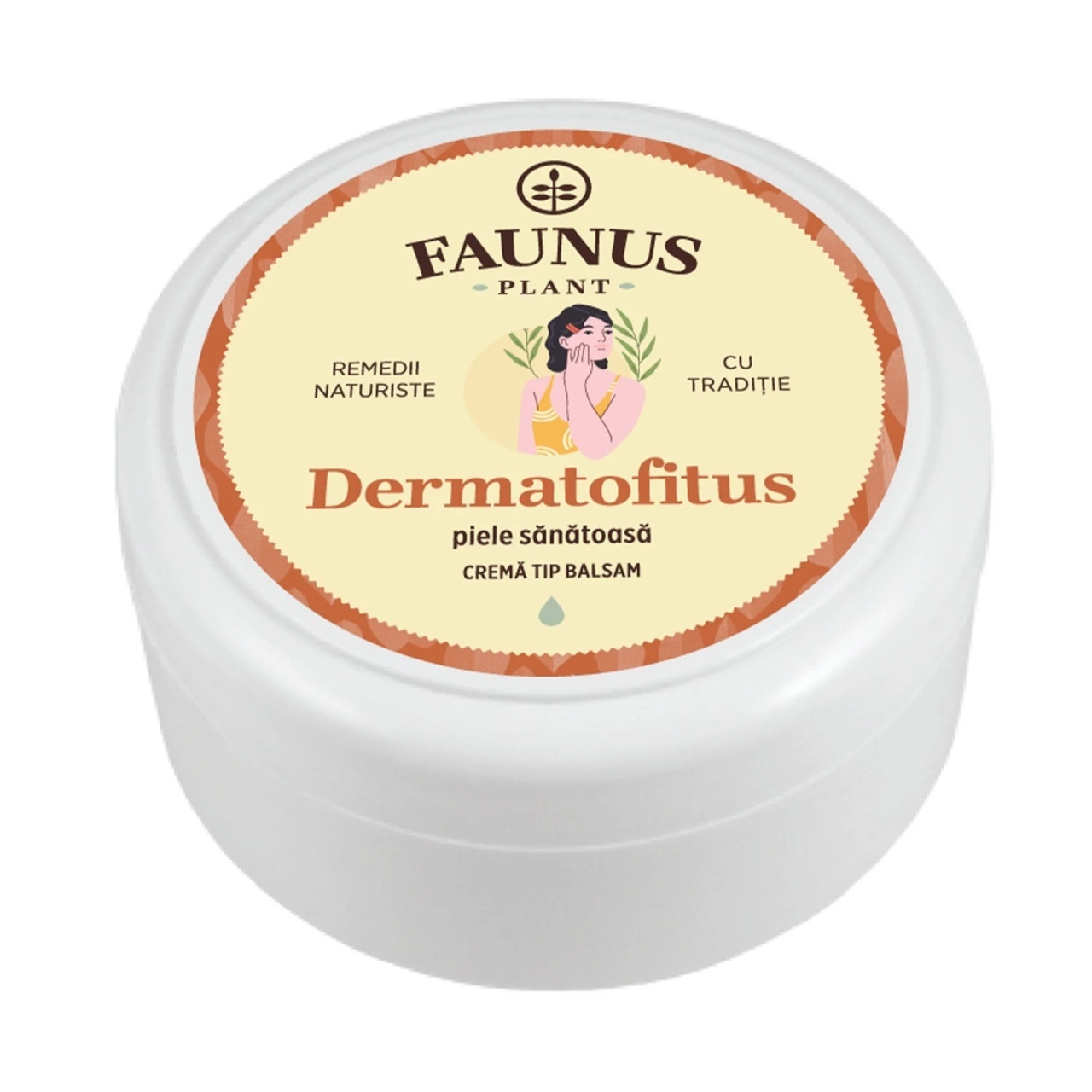 Crema tip balsam Dermatofitus, 100 ml, Faunus Plant