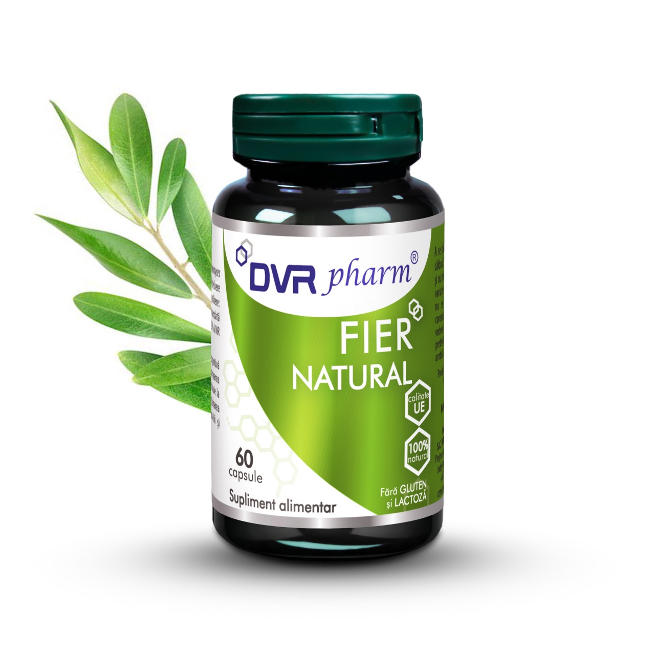 Fier Natural, 60 capsule, DVR Pharm