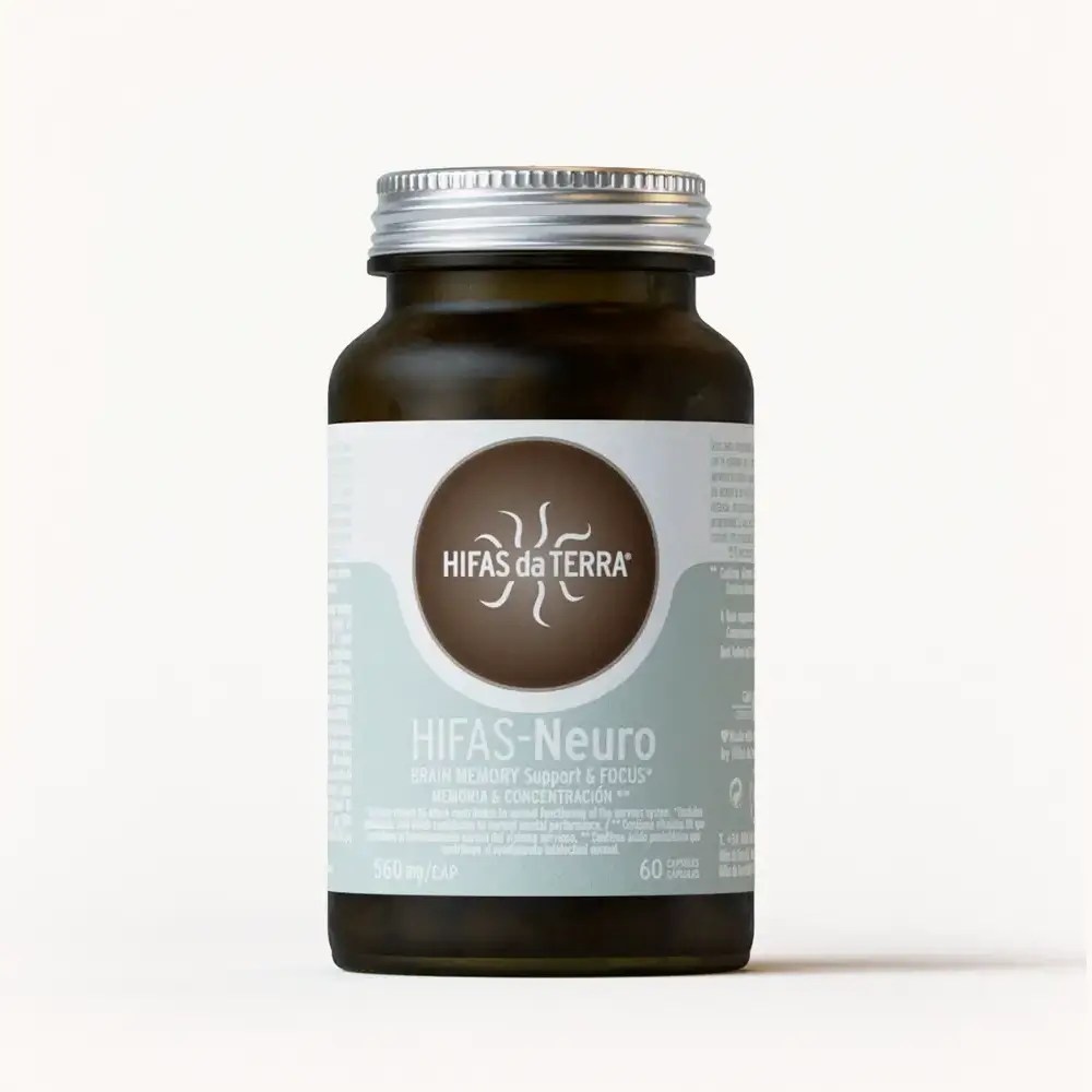 Hifas Neuro (Suport cognitiv și concentrare), 60 capsule, Hifas Da Terra