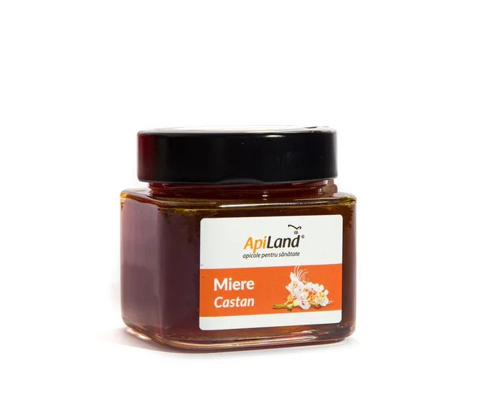 Miere de castan, 300 g, Apiland