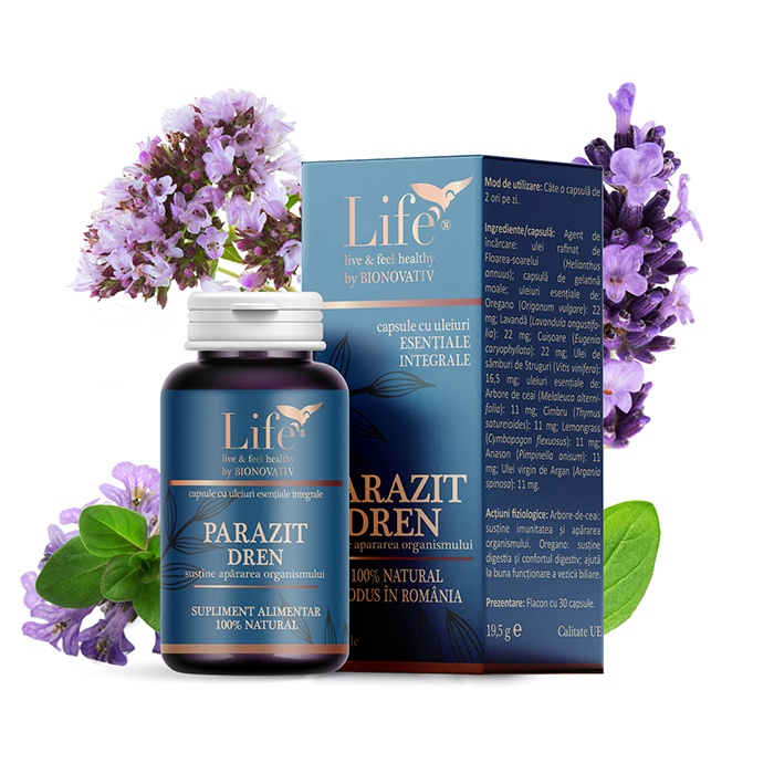 Parazit Dren, 30 capsule, Bionovativ