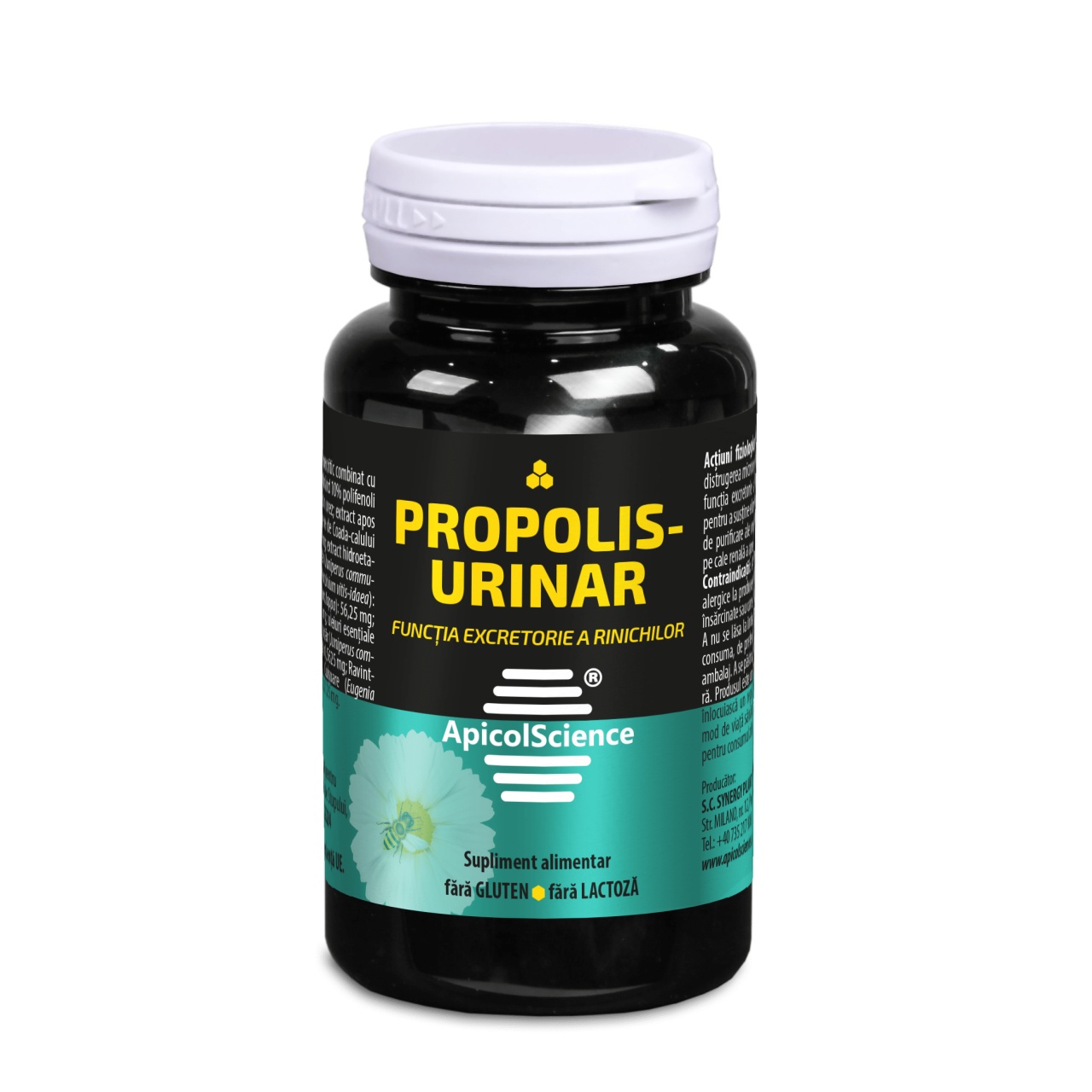 Propolis Urinar, 60 capsule, Apicolscience