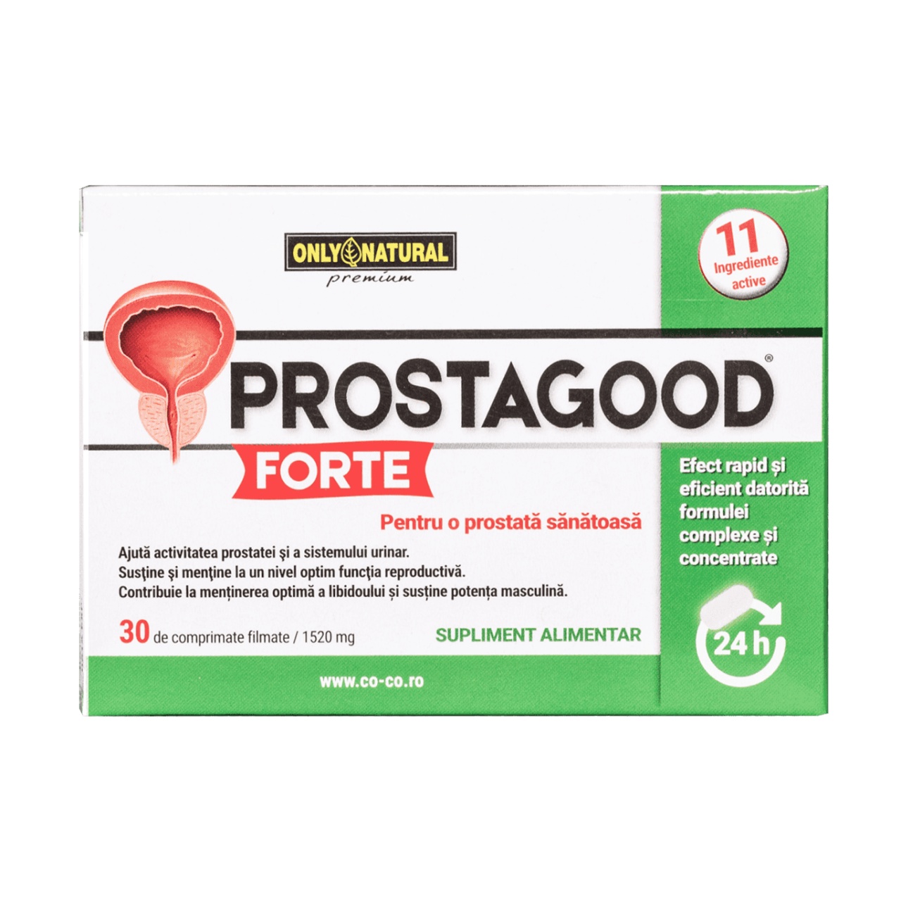 Prostagood Forte, 30 comprimate, Only Natural