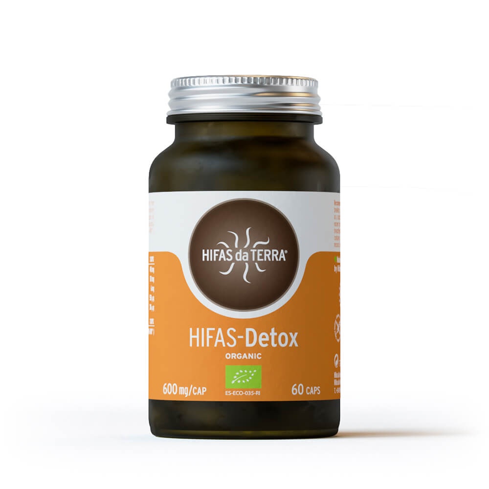 Hifas Detox eco – chelare metale grele, detoxifiere hepatică și limfatică, 60 cps, Hifas Da Terra
