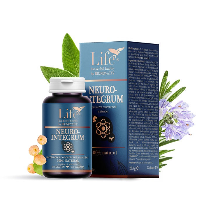 Neuro-Integrum, 30 capsule, Bionovativ Life