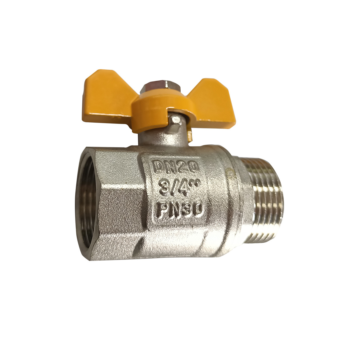 Robinet cu bila gaz 3/4" KOPH, nr. 1, maner fluture