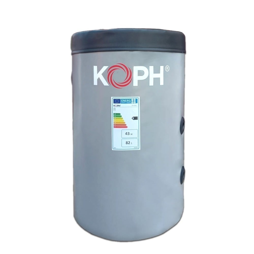 Rezervor de acumulare pentru pompa de caldura KOPH VTA4-100-6, 100 litri, clasa energetica B, Ø 510 mm, 6 bar