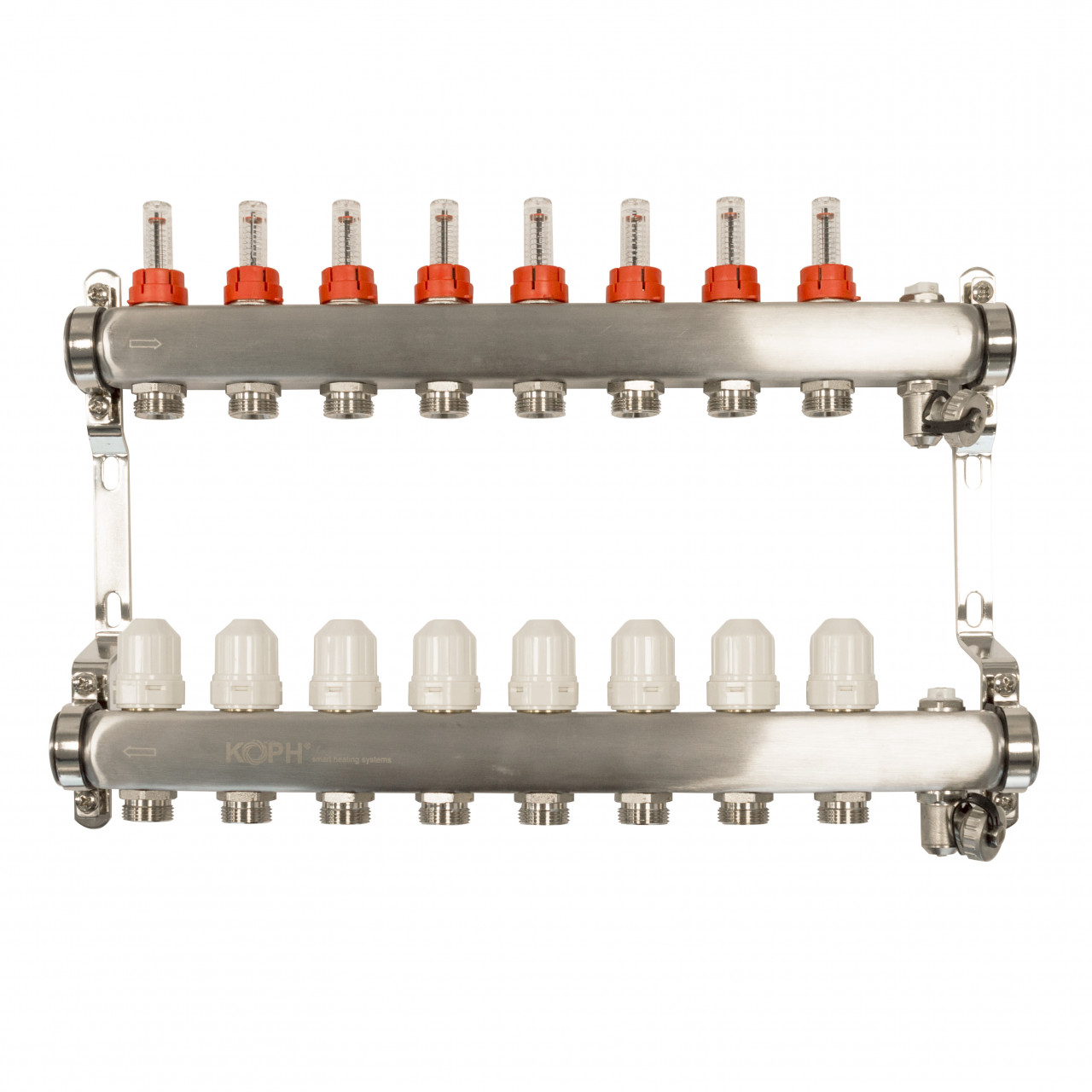 Distribuitor pentru incalzirea in pardoseala 11 cai inox KOPH