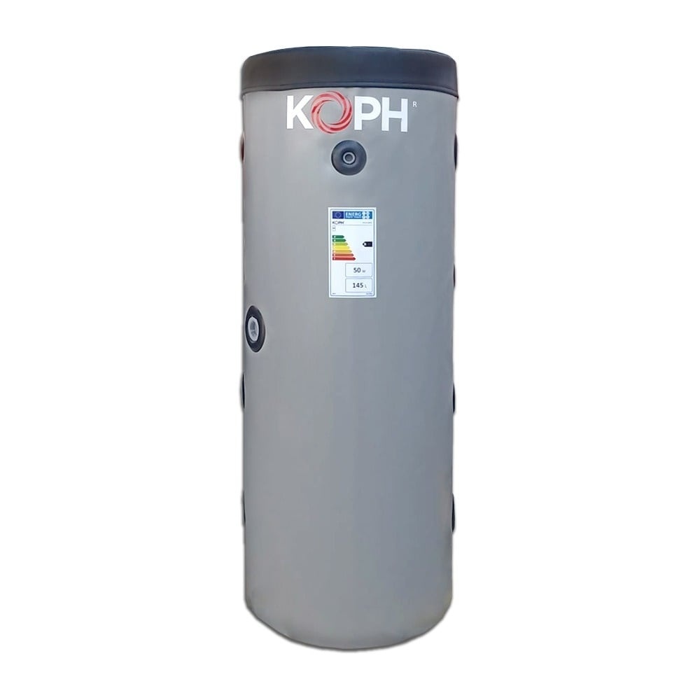 Rezervor de acumulare pentru pompa de caldura KOPH VTA4-150-6, 150 litri, clasa energetica B, Ø 510 mm, 6 bar