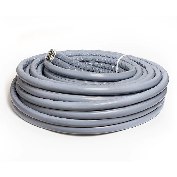 Pachet 20 m teava flexibila inox, dublu izolata, cu fir, DN16, 3/4"