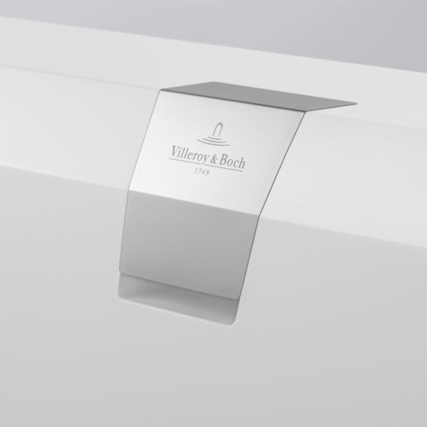 Cada dreptunghiulara Villeroy & Boch, Squaro Edge, pentru inzidire, 190 x 90 cm, alb alpin - 1 | YEO