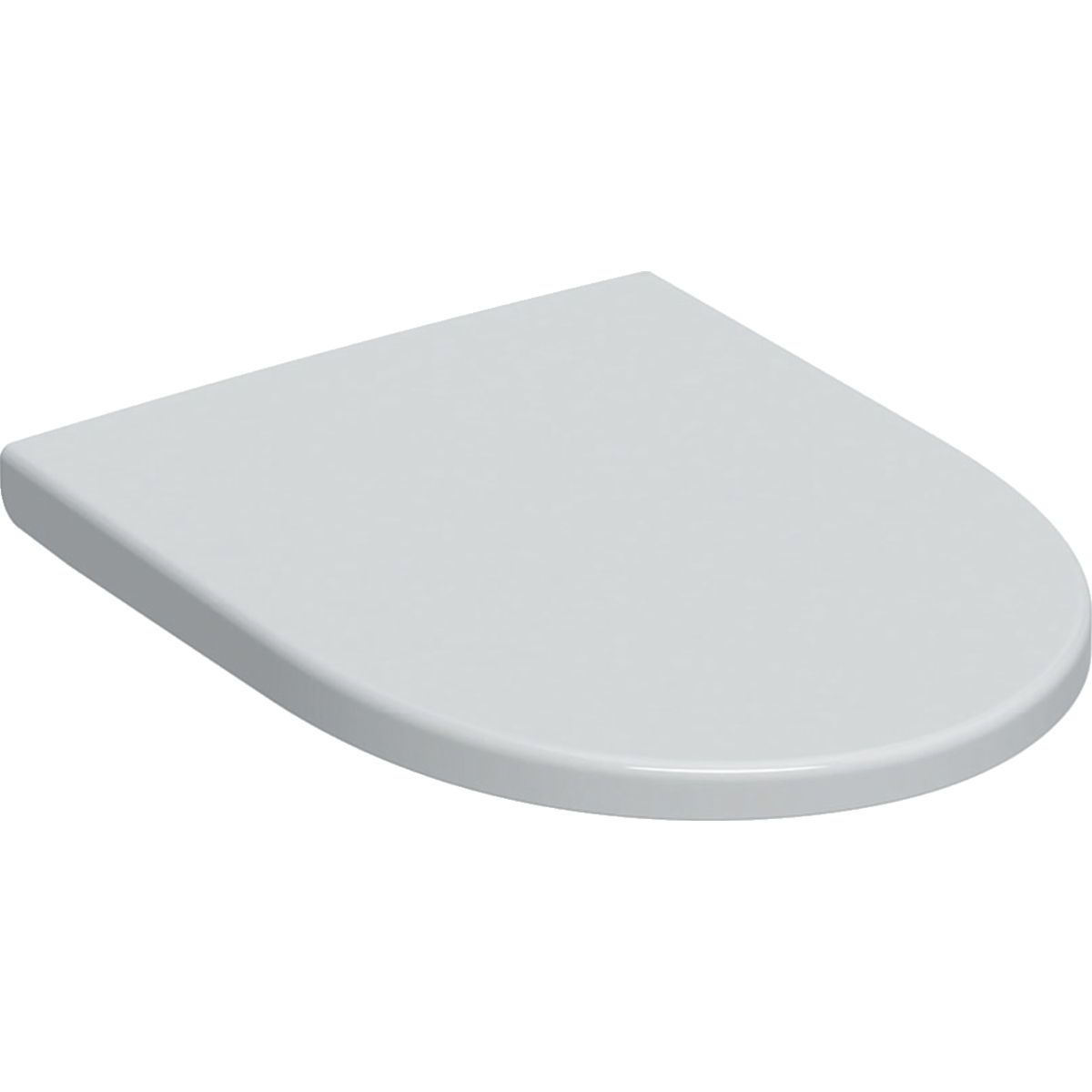 Capac vas WC Geberit, iCon, soft close, alb