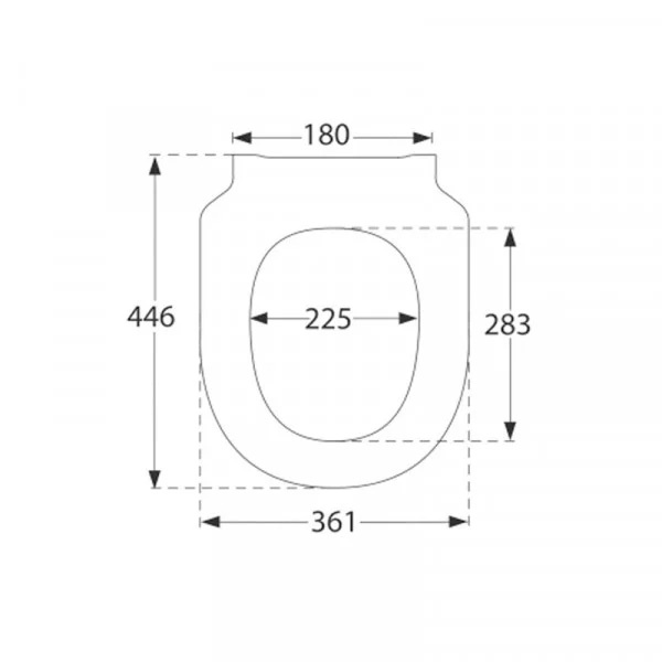 Capac vas WC Villeroy & Boch, Subway 3.0, soft close, quick release, alb, 8M42S1T1 - 3 | YEO