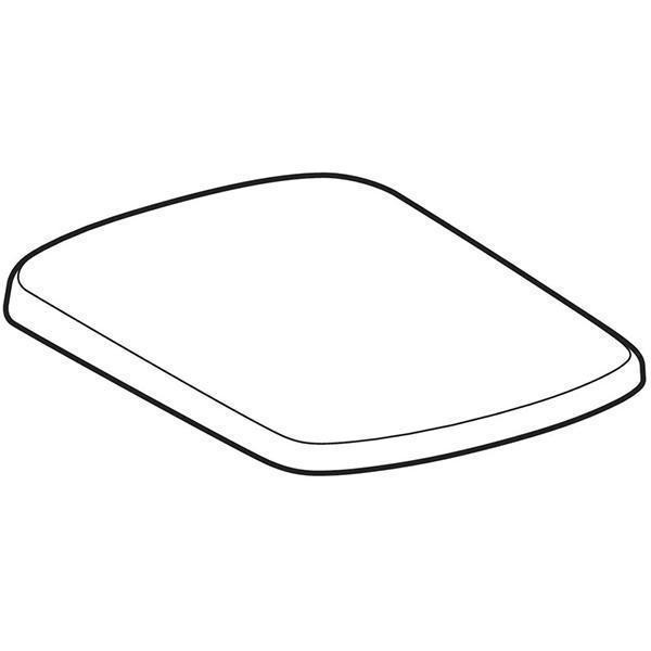 Capac WC Geberit, Selnova Square, soft close si quick release, alb - 3 | YEO