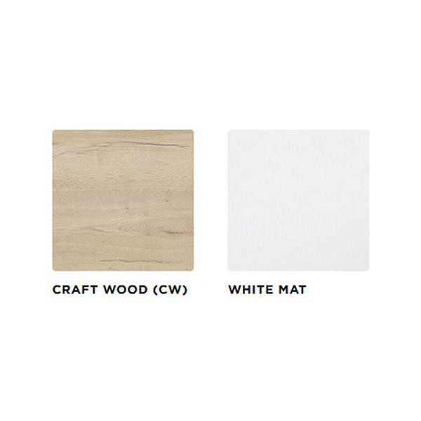 Dulapior suspendat, Kolpasan, Tara, cu 1 usa, alb mat - 1 | YEO