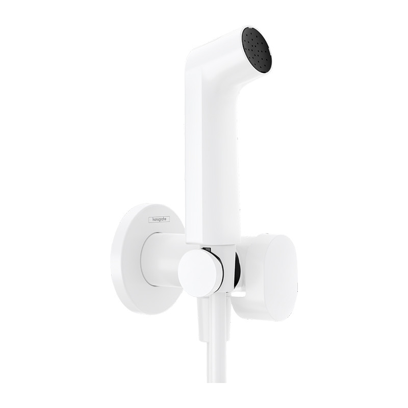 Duș igienic, Hansgrohe, Bidette, 1jet, EcoSmart+, alb mat, 29232700