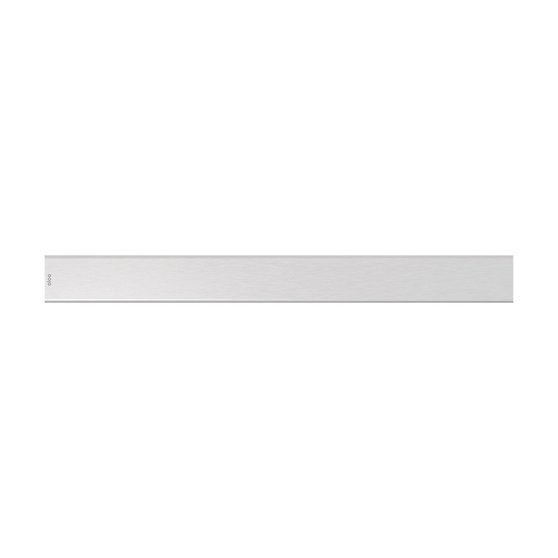 Grătar plin pentru rigolă, Alcadrain, Design, 85 cm, crom mat