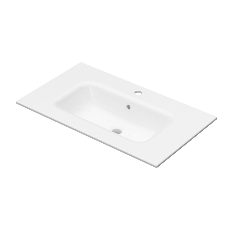 Lavoar încastrat Fluminia, din compozit, 100 cm, alb