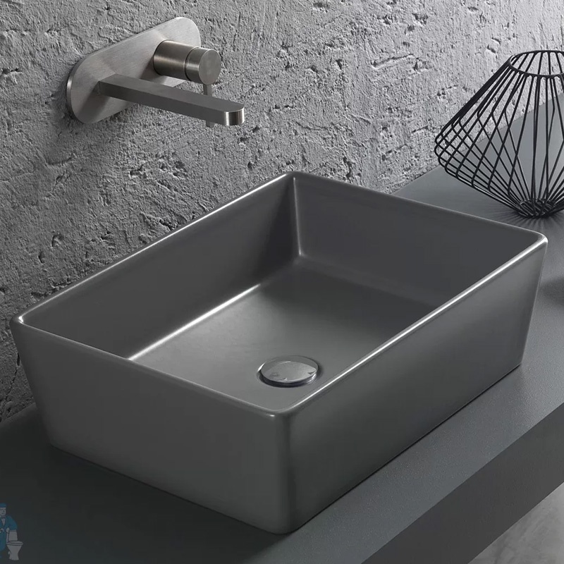 Lavoar pe blat Hatria, Happy Hour 11 00 Slim, antracit, A0Y1VH08 - 1 | YEO