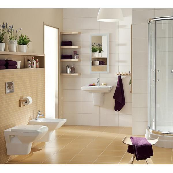Lavoar suspendat Cersanit, Carina, 55 cm, alb - 3 | YEO
