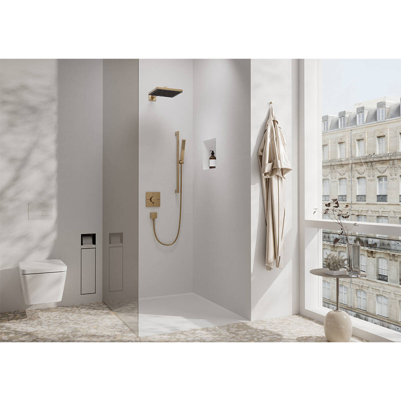 Palarie de dus, Hansgrohe, Pulsify E 260, 1 jet, bronz periat - 3 | YEO