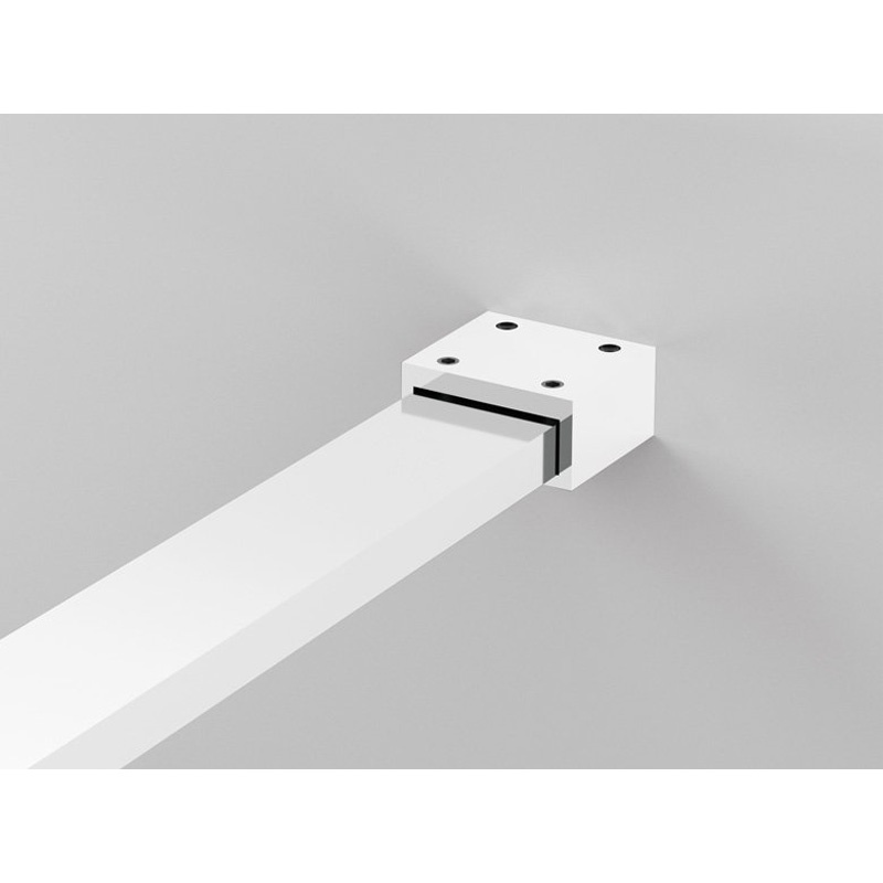 Paravan duș Walk-In Ronal SanSwiss, Easy 80 cm, alb mat - 2 | YEO