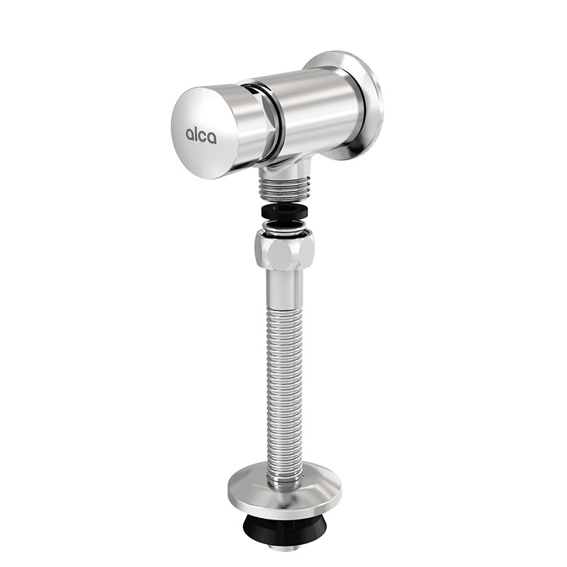 Robinet sub presiune, Alcadrain, pentru pisoar, crom