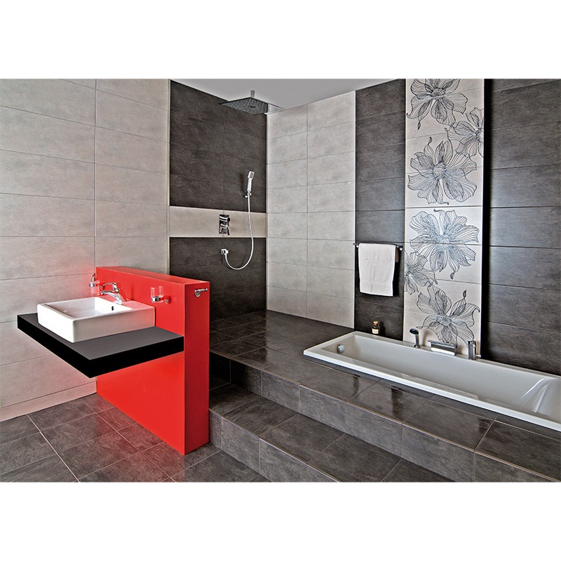 Baterie cada - dus, Ferro, Metalia 57, incastrata, crom - 1 | YEO