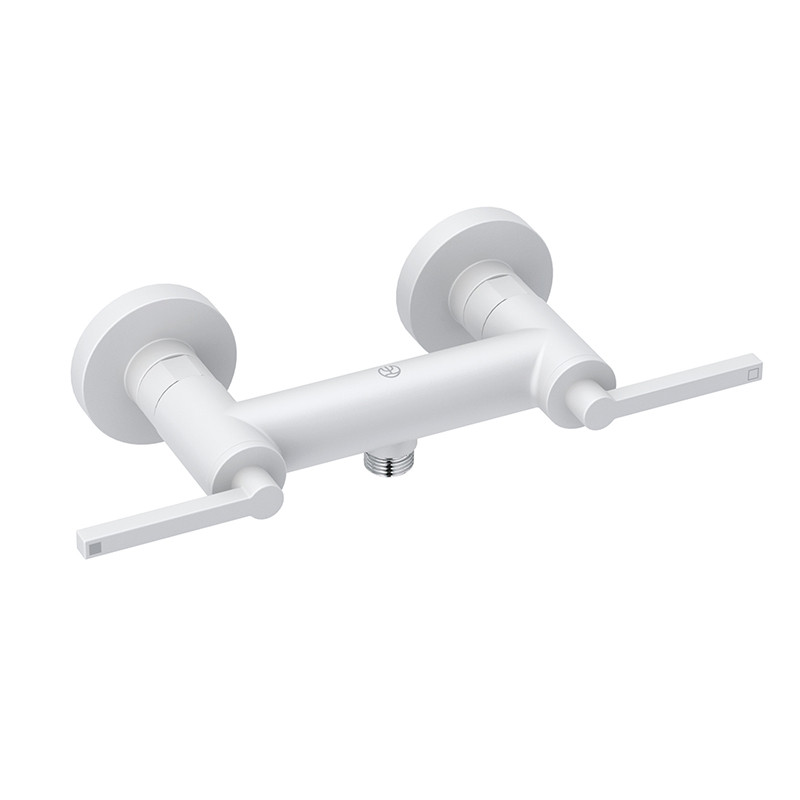 Baterie duș, Kludi, Nova Fonte Puristic, alb mat, 207105315