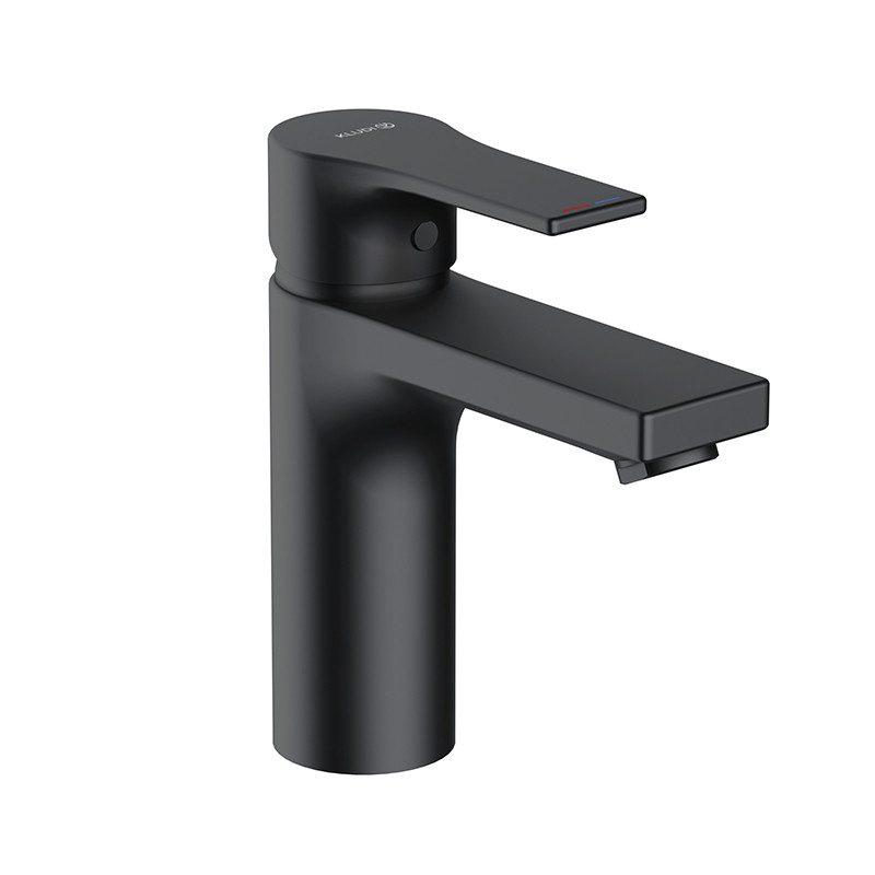 Baterie lavoar, Kludi, Zenta SL, negru mat, 482983965