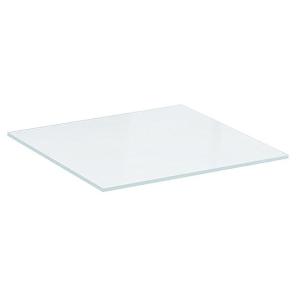 Blat de sticla, Geberit, Xeno2, pentru mobilier mic, 45 x 45 cm