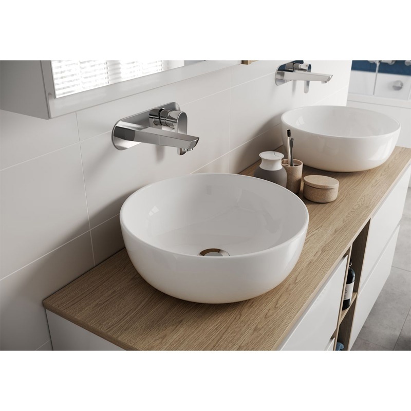 Blat pentru lavoar Cersanit, Moduo 120 cm, stejar - 1 | YEO