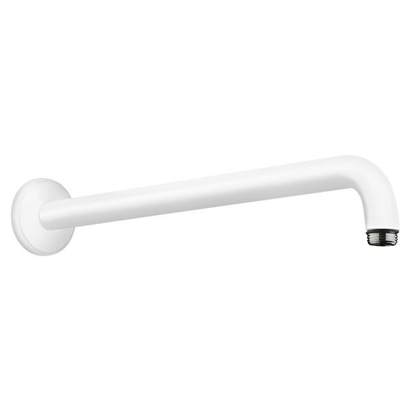 Brat de dus cu prindere pe perete, Hansgrohe, alb mat