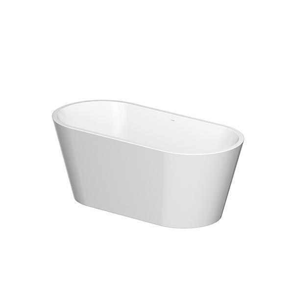 Cada Freestanding, Cersanit, Crea, ovala, alb