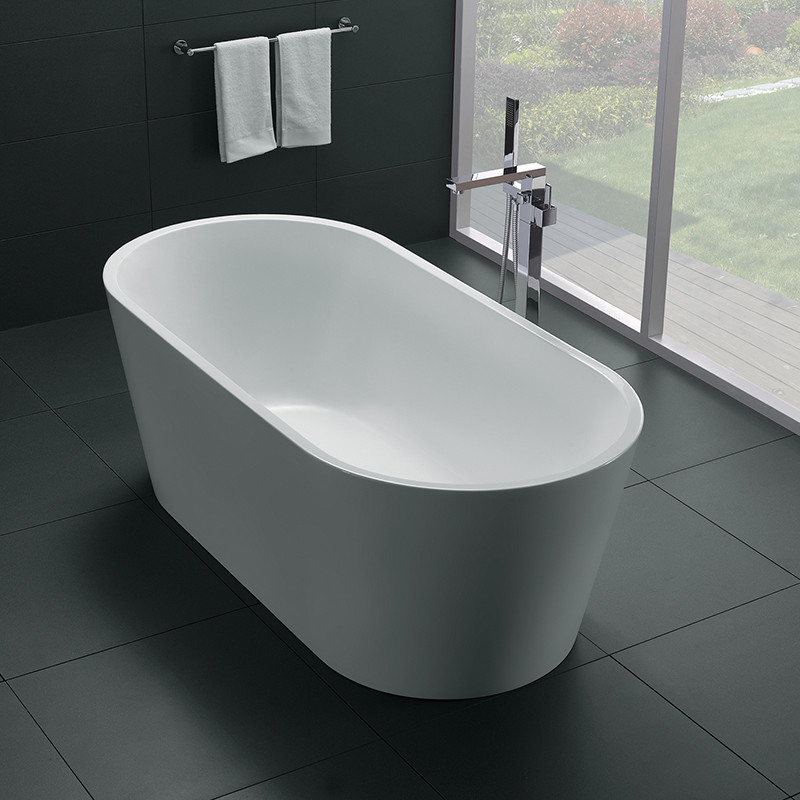 Cada freestanding, Florida, Denisa P-170, cu instalatie completa, alb - 1 | YEO