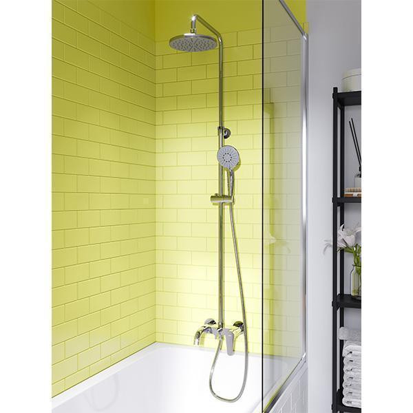 Coloana dus cu baterie, Ferro, Algeo, crom - 2 | YEO
