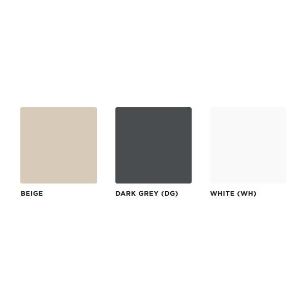 Dulap suspendat, Kolpasan, Vittoria, cu 2 usi si 2 sertare, dark grey - 1 | YEO
