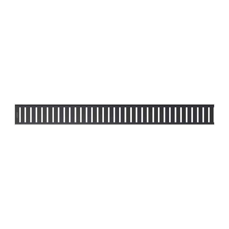 Grătar pentru rigolă, Alcadrain, Pure, 75 cm, negru mat