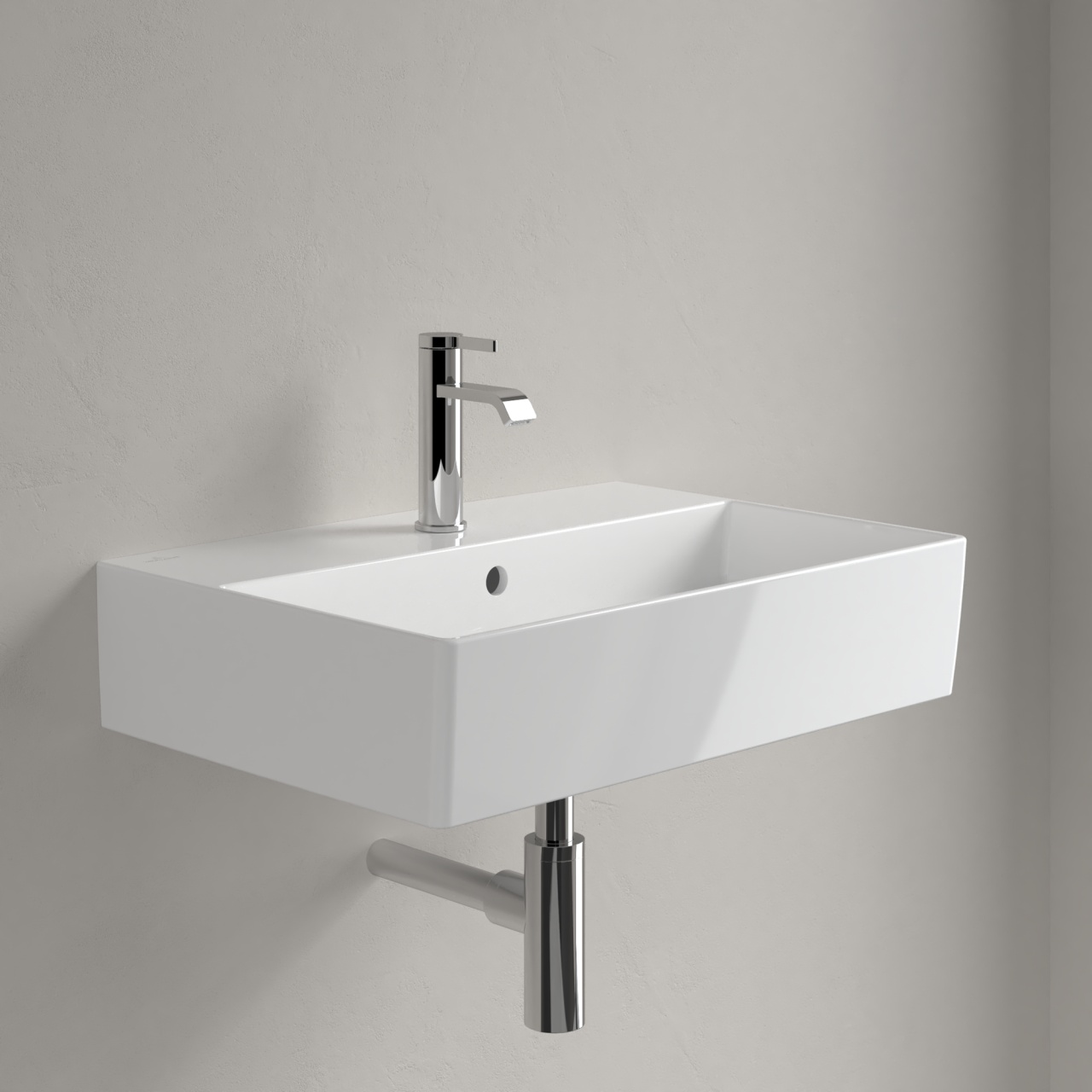 Lavoar pe blat Villeroy & Boch, Memento 2.0, alb - 4 | YEO