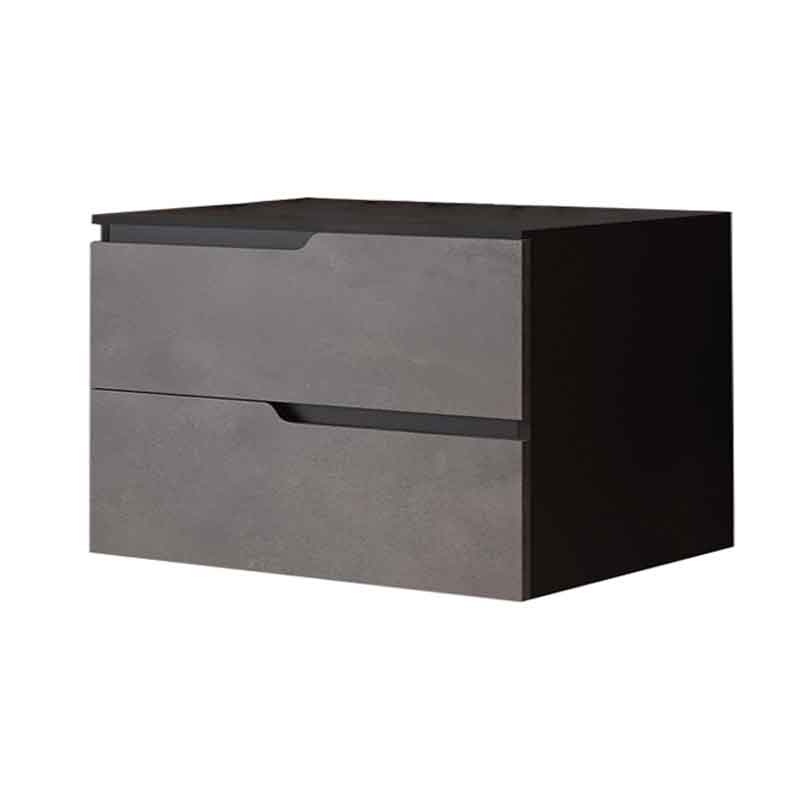 Mobilier cu blat pentru lavoar Fluminia, Bari 80, urban grey