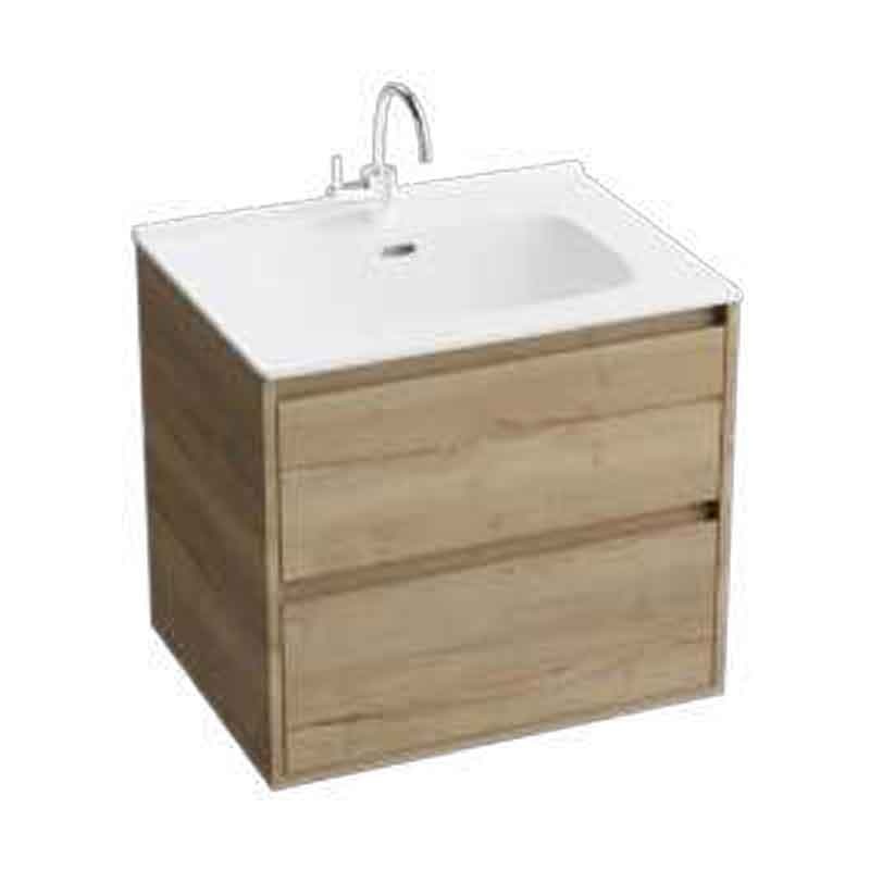 Mobilier suspendat pentru lavoar, Spectrum, Manitoba, 60 cm, lemn - 1 | YEO