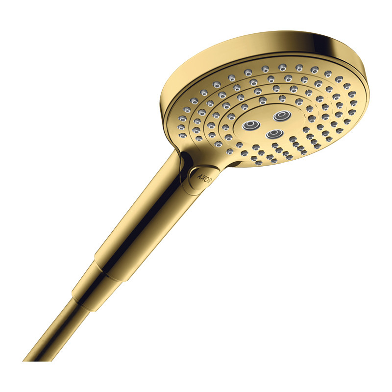 Pară de duș, Axor, ShowerSolution 120, 3 jeturi, auriu lucios, 26050990