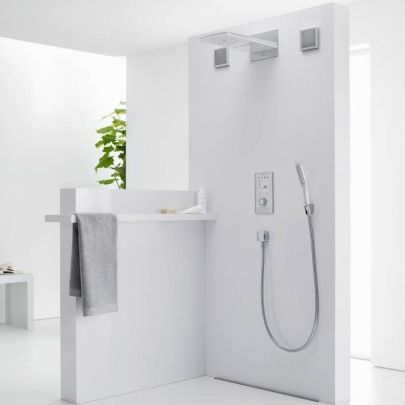 Para dus Hansgrohe, PuraVida 150 3jet, alb/crom - 2 | YEO