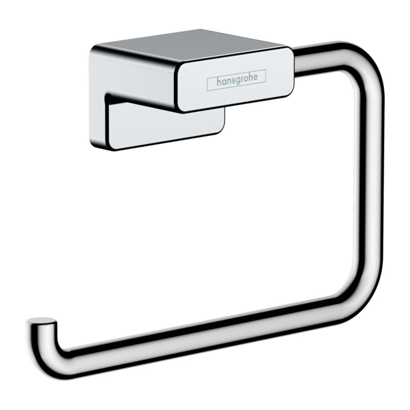 Suport hartie igienica, Hansgrohe, AddStoris, crom