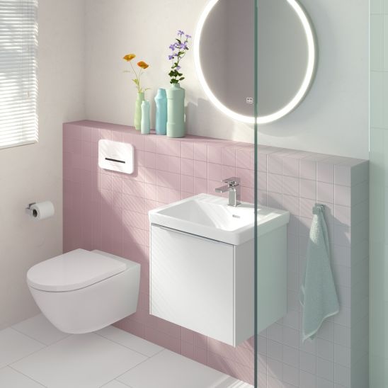 Vas WC suspendat Villeroy & Boch, Subway 3.0, 56x37cm, TwistFlush, 4670T0T2 - 2 | YEO