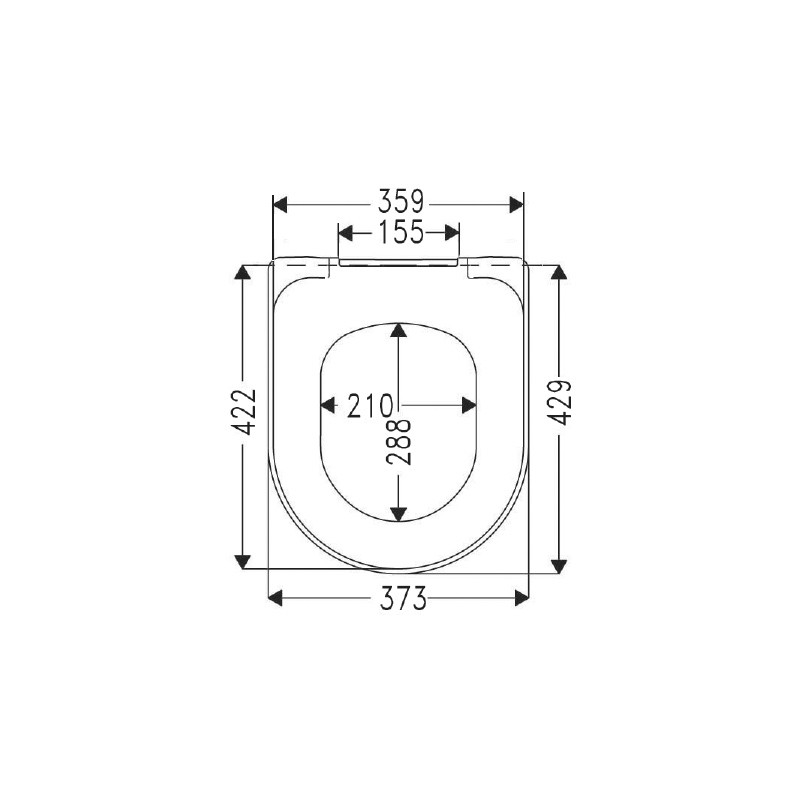 Villeroy & Boch, Avento, capac vas WC, soft close, quick release, alb - 2 | YEO