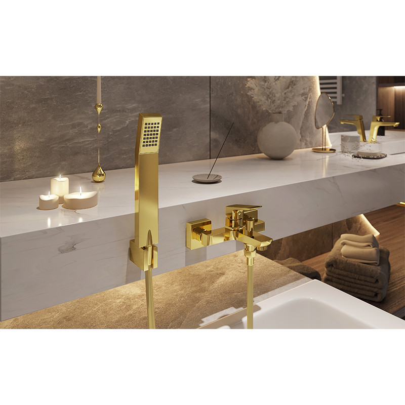 Baterie cada - dus, Ferro, Vitto Verdeline, auriu lucios - 2 | YEO