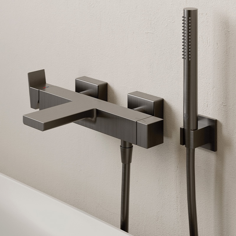 Baterie cadă-duș Kludi, Decus, brushed bronze - 1 | YEO