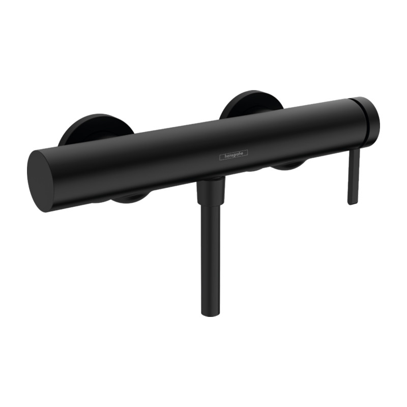 Baterie dus, Hansgrohe, Finoris, negru mat