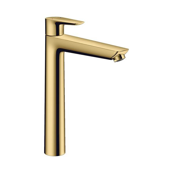 Baterie lavoar cu ventil, Hansgrohe, Talis E 240, auriu lucios
